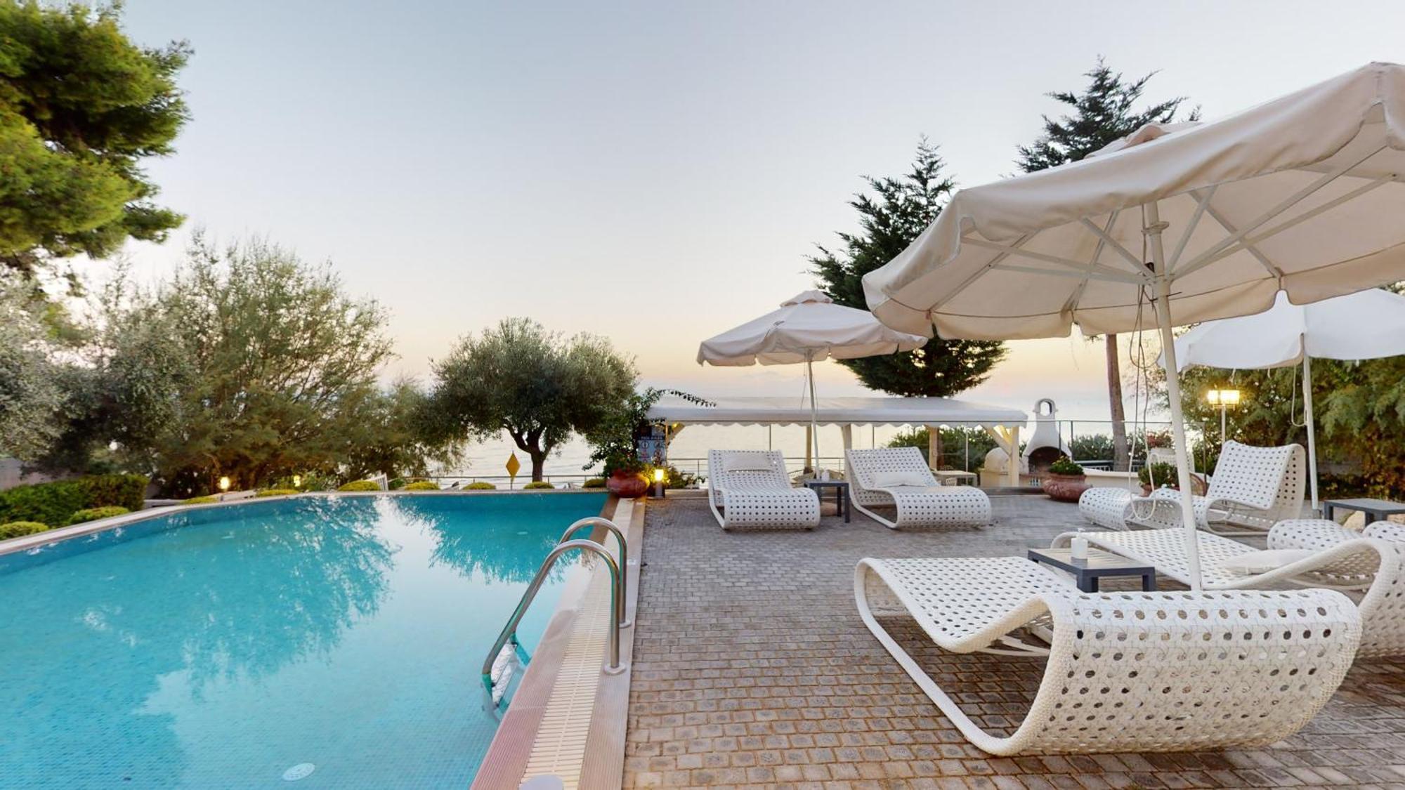 Acrotel Athena Villa Elia Nikitis Exteriér fotografie